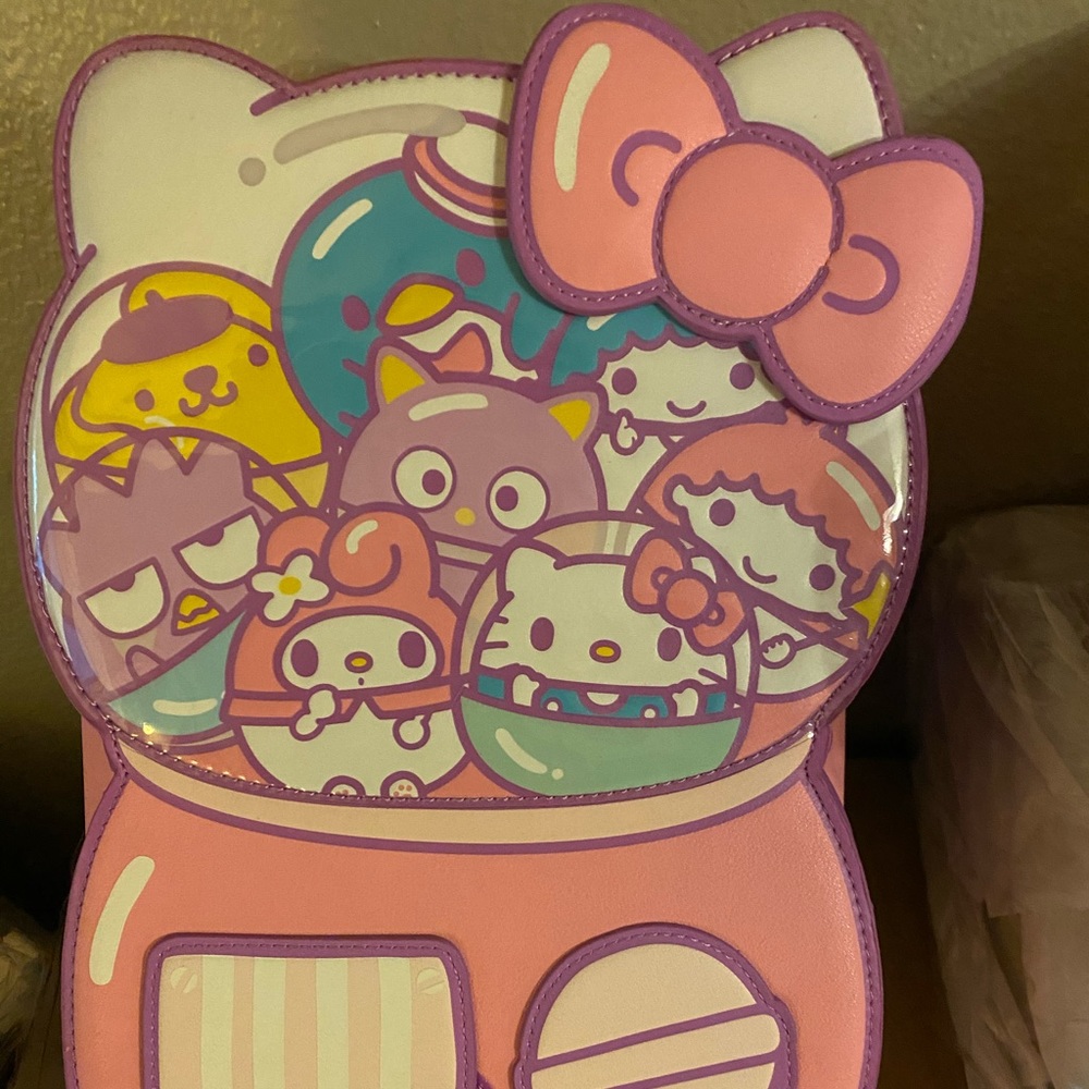 Loungefly Hello Kitty Kawaii Machine Mini Backpack